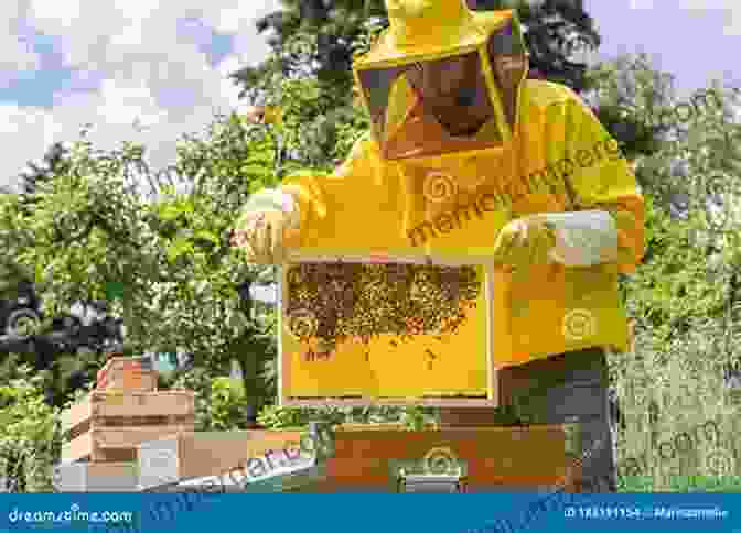 A Beekeeper Wearing Protective Gear Inspects A Beehive. The Beekeeper S Guide: Fun And Simple Steps To Apiary Success And Self Sufficiency