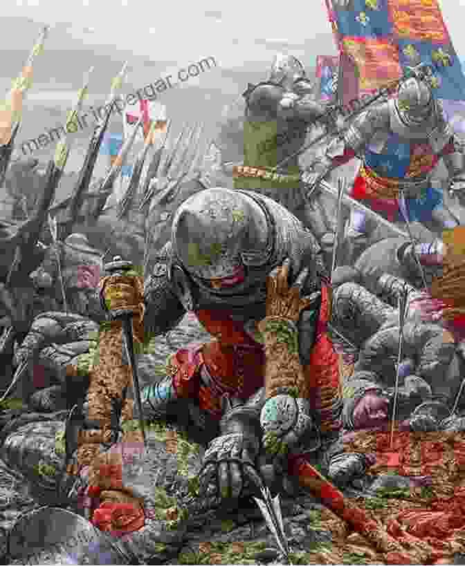 A Painting Depicting A Medieval Battle With Knights On Horseback And Foot Soldiers Engaged In Combat Emergent Warfare In Our Evolutionary Past (New Biological Anthropology)