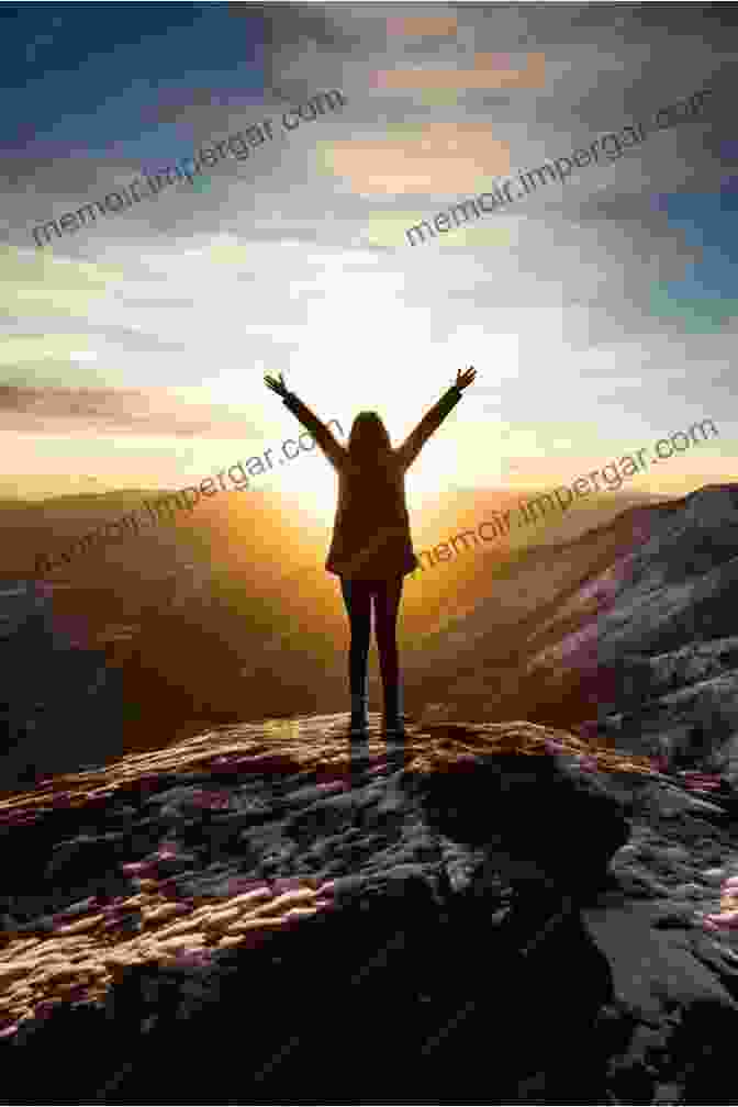 A Woman Standing On A Mountaintop, Arms Outstretched, Looking Towards The Horizon. Dear Victim It S Time For Us To Break Up Now : A Story Of Empowerment Through Forgiveness Strength And Love