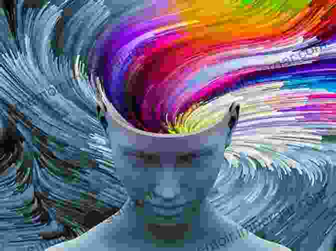 An Abstract Depiction Of A Human Head With A Swirling Vortex Of Colors Representing Consciousness Spatial Senses: Philosophy Of Perception In An Age Of Science (Routledge Studies In Contemporary Philosophy)