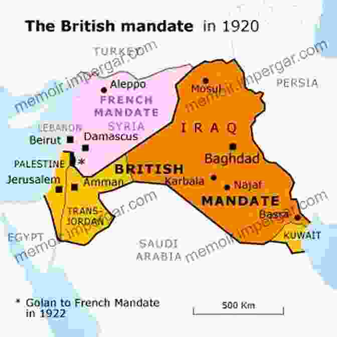 Map Of Iraq During The British Mandate The Creation Of Iraq 1914 1921