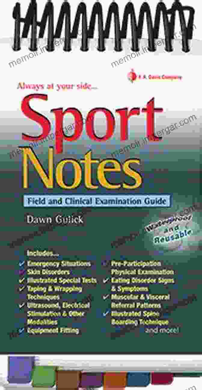 Sport Notes Field And Clinical Examination Guide Book Cover Sport Notes Field And Clinical Examination Guide