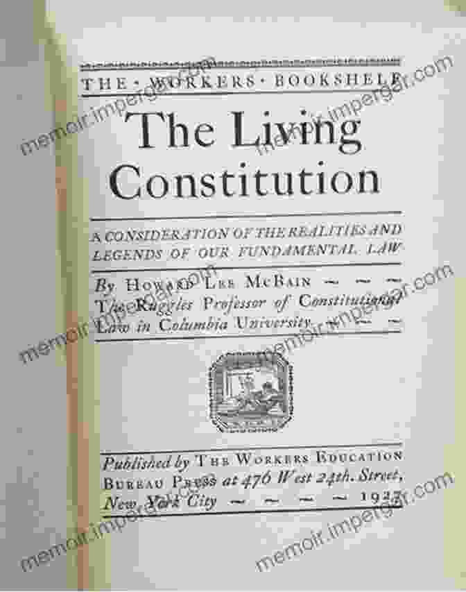 The Living Constitution The Living Constitution (Inalienable Rights)