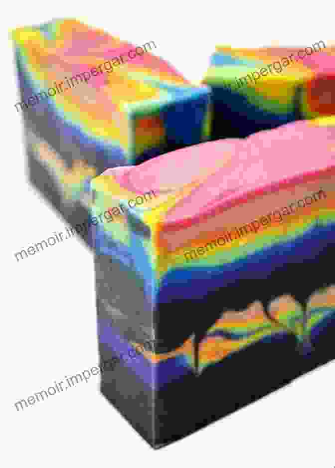 Vibrant Handmade Soap In A Rainbow Of Colors DIY Natural Melt And Pour Soap Crafting: Ultimate Guide To Making Selling Colorful Natural Home Made Soaps