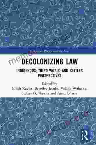 Decolonizing Law: Indigenous Third World And Settler Perspectives (Indigenous Peoples And The Law)