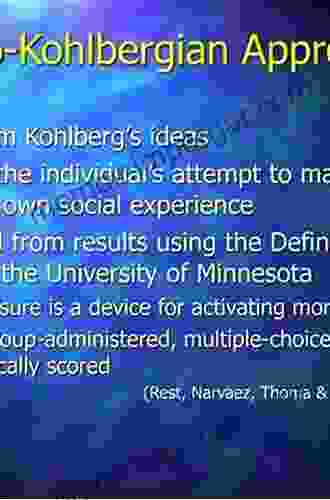 Postconventional Moral Thinking: A Neo kohlbergian Approach