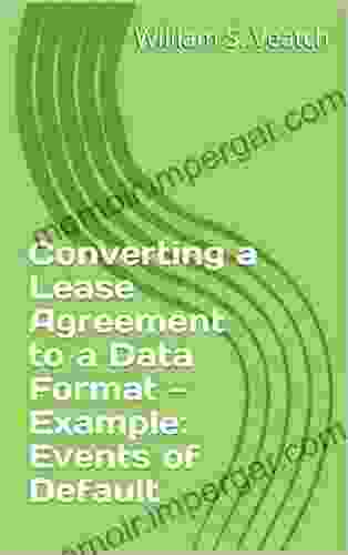 Converting A Lease Agreement To A Data Format Example: Events Of Default (AI And The Law 4)