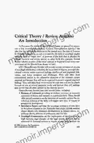 Introduction To Critical Theory: Horkheimer To Habermas